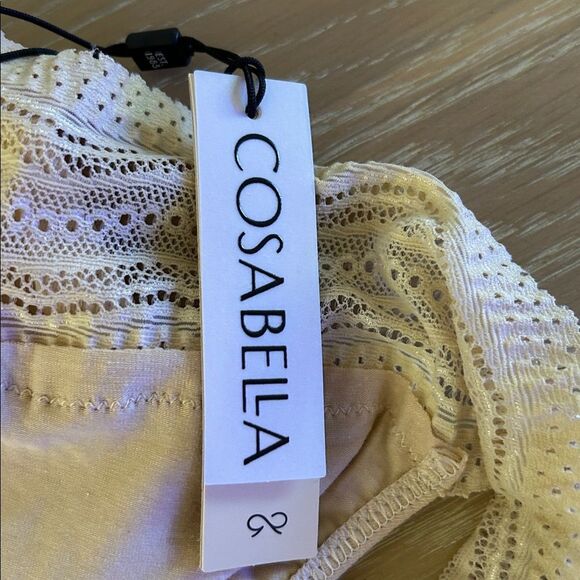 COSABELLA Dolce Low Rise Bikini Panties Underwear, Blush, Size Small, NWT - Picture 7 of 8